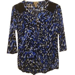 Chico's Easywear tunic / blouse, Chico's sz2